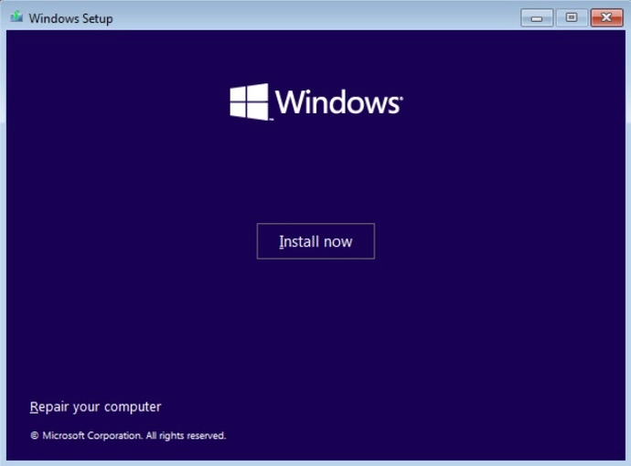 Windows system restore step