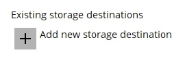 Google Workspace backup set step