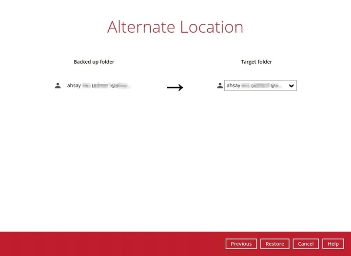 Mapping a user to a target