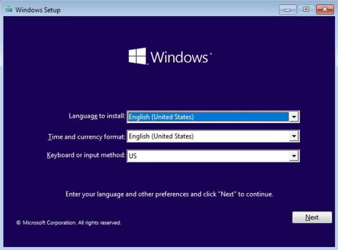 Windows system restore step