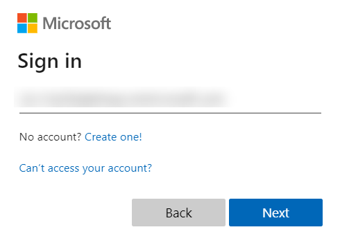 Microsoft 365 backup set step