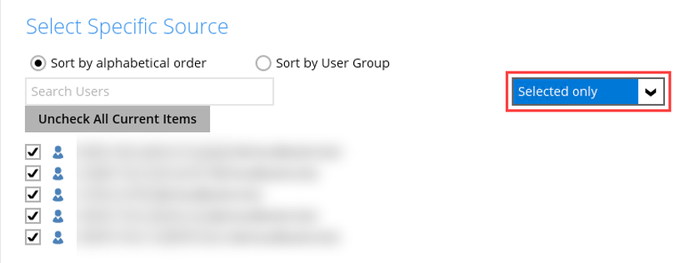 Microsoft 365 backup set step