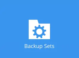 Windows system backup set step