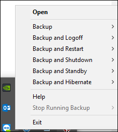 How to stop a running or stalled backup 01
