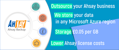 Ahsay infrastructure