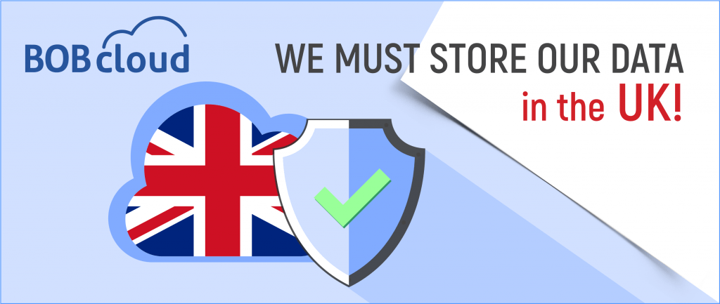 do you have to store your data in the UK