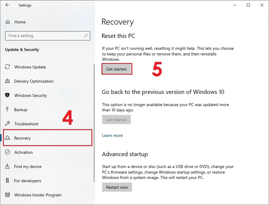 Difference Between Cloud Download vs Local Reinstall