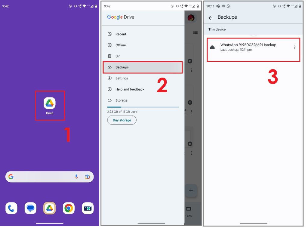 How to backup WhatsApp data to Google Drive in 2023: 9 Simple Steps 5 Where Can I Find My WhatsApp Backup in Google Drive?