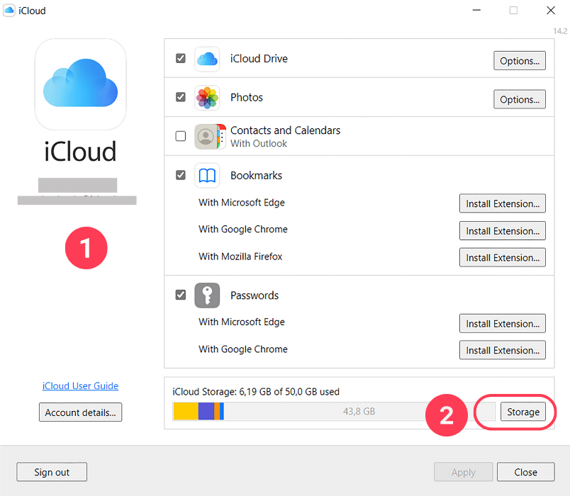 How to Cancel iCloud Storage on Windows PC