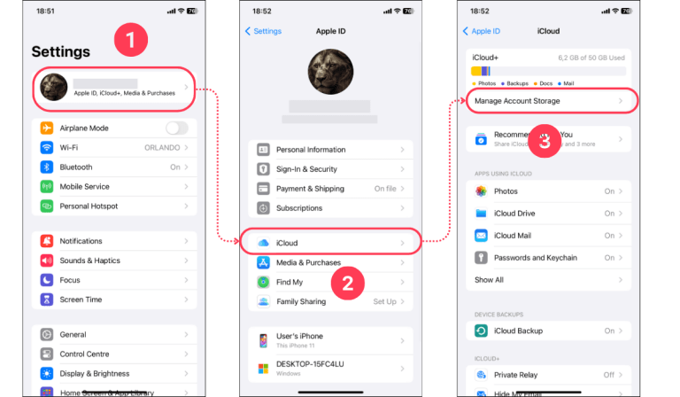 How to Cancel iCloud Storage on iPhone​
