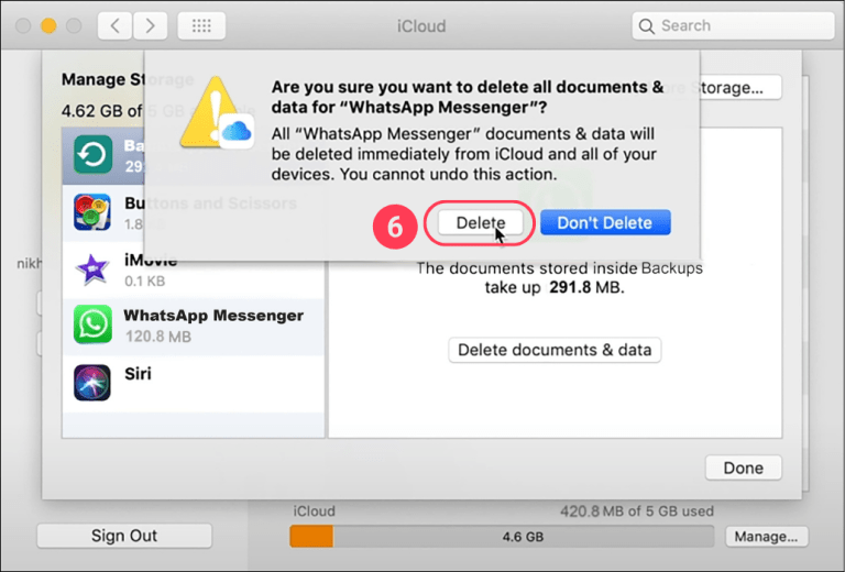 How to Delete iCloud Backups from Mac