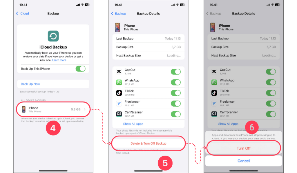 How to Delete iCloud Backups from iPhone and iPad