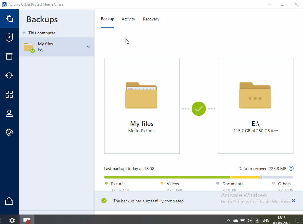 backblaze vs acronis true image