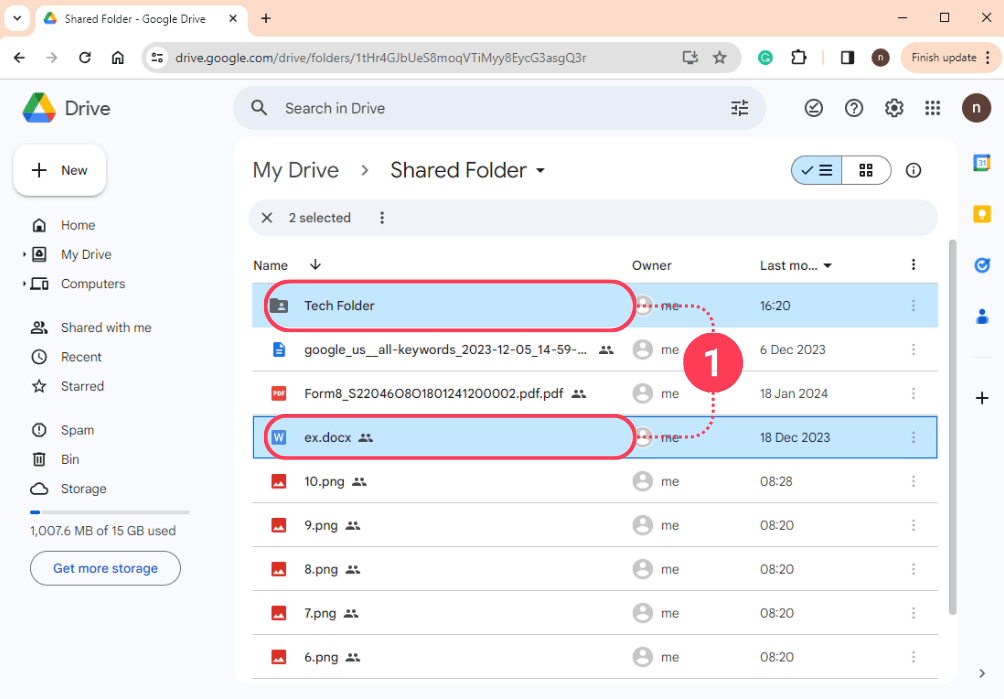 How Do I Share File-by-File in Google Drive