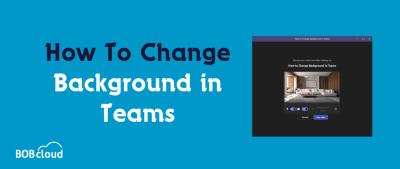 How to Chagne Background in Teams