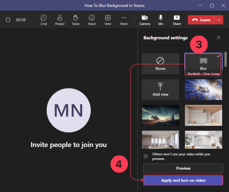 How To Blur Background in Teams BOBcloud