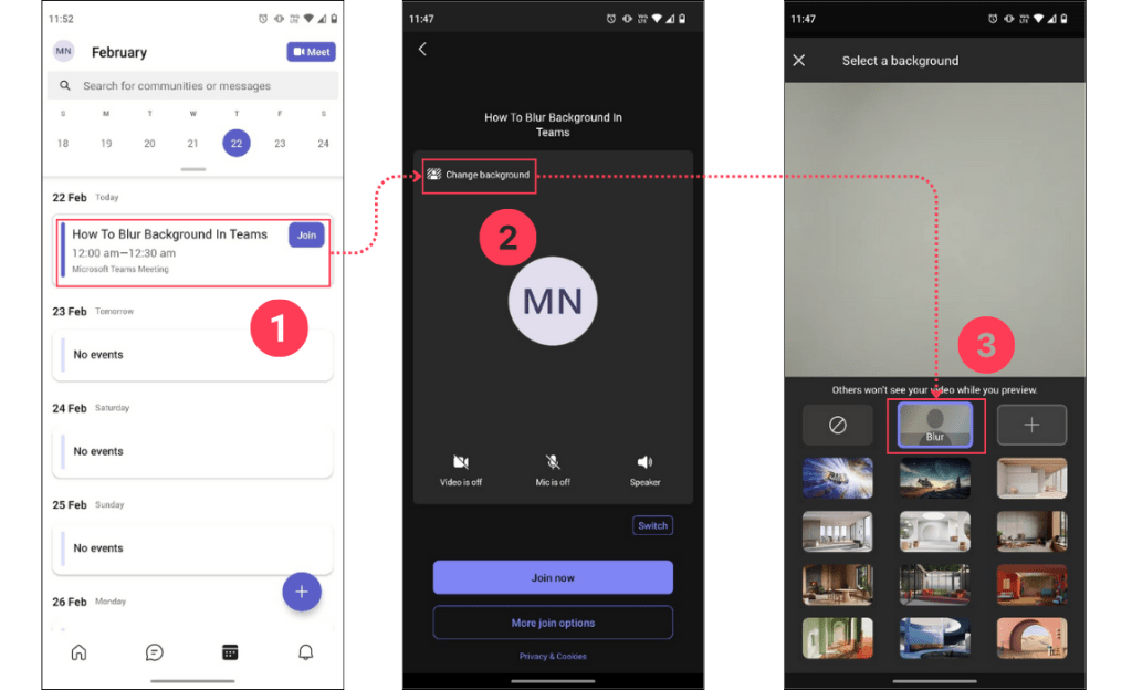How To Blur Background in Microsoft Teams for Mobile