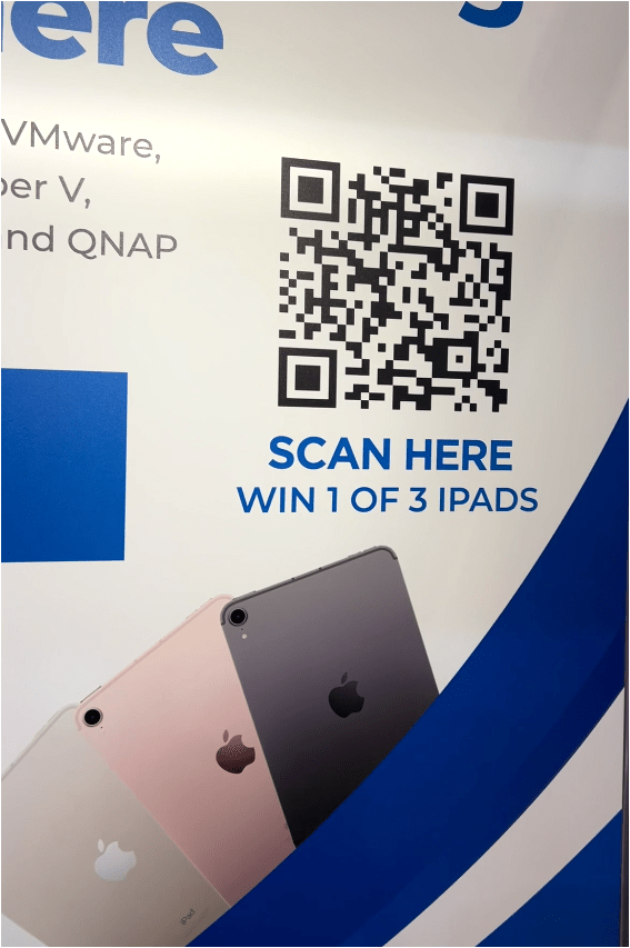 Wall art QR code