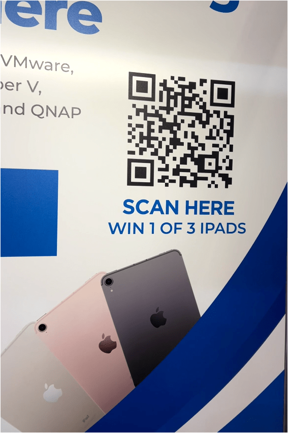 Wall art QR code
